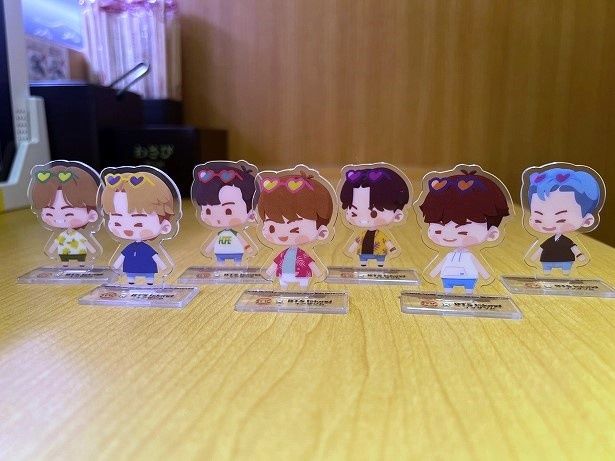 BTS スシロー コラボ お手玉ぬいぐるみ bts コンプリート 7種