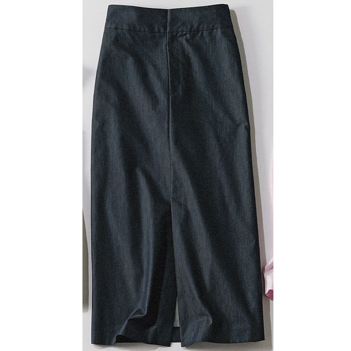 サロン アダム エ ロペの前スリット入りタイトスカート