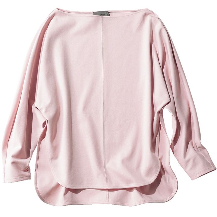 アンクレイヴのピンクの長袖ブラウス