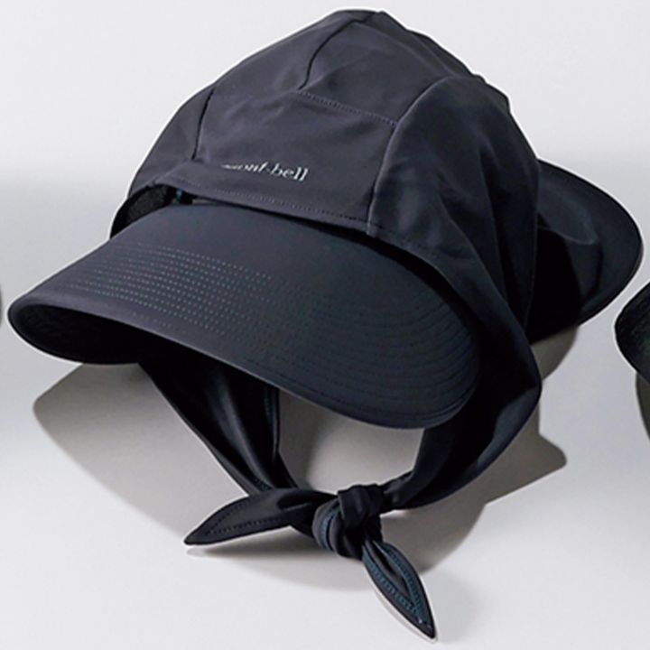 モンベルのWIC.クール バイザー デタッチャブル シェード