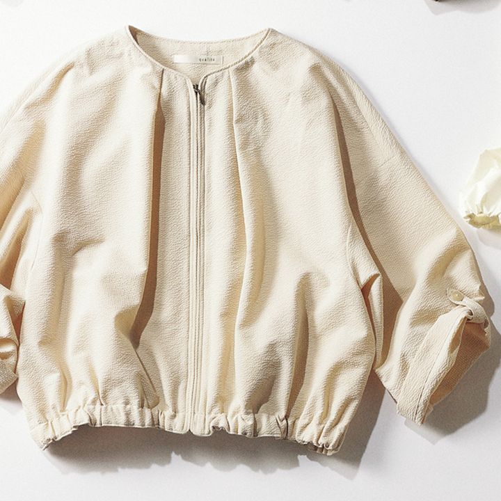 カリテのUV&接触冷感ブルゾン