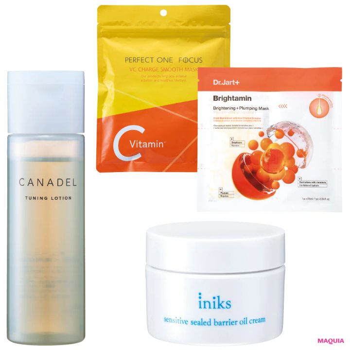 炎症による「ダメージ毛穴」は鎮静が最優先！ ビタミンCのシートマスクも有効