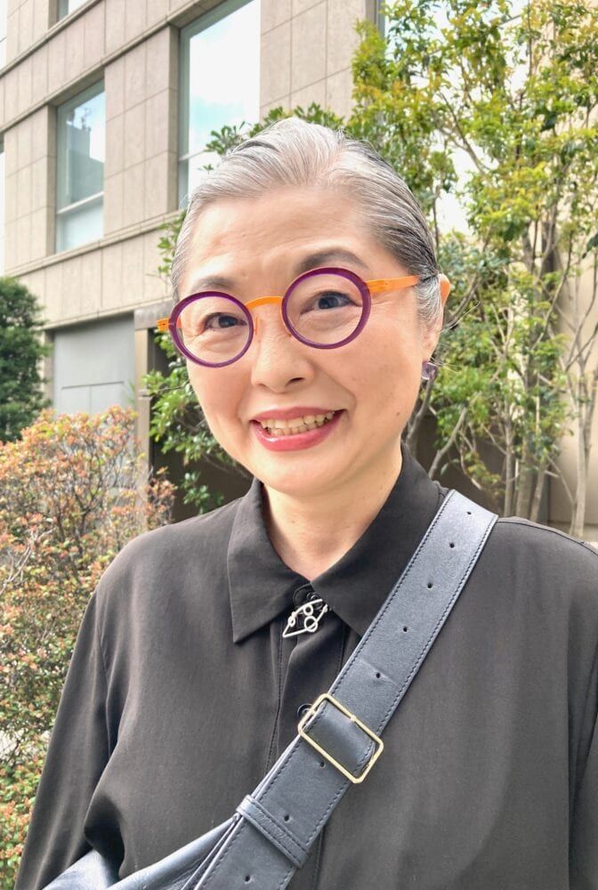 国立のセレクトショップで購入したメガネ