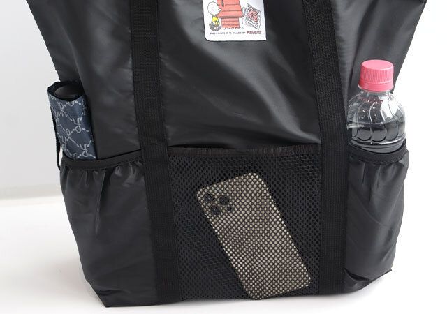 スヌーピー付録トート外ポケット