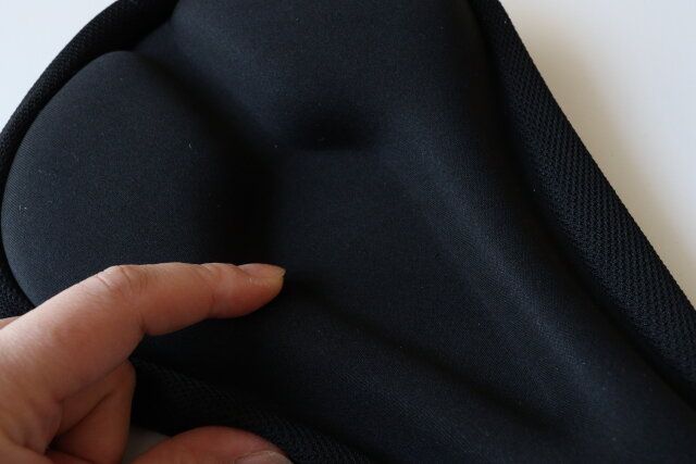 ダイソーの自転車クッションサドルカバーはおしりが痛くなりにくい