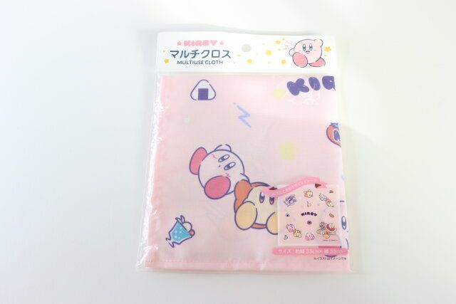 ダイソーの星のカービィ マルチクロス ニューレトロのパッケージ