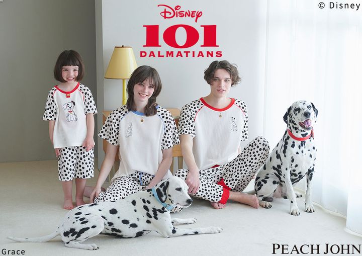 キャッチーなダルメシアン柄やキャラクターモチーフ！ピーチ・ジョン