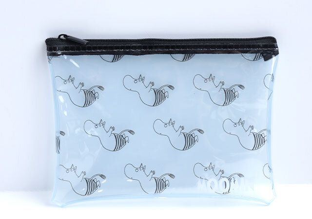 宝島社オトナミューズ8月号増刊の付録のMOOMINのビニールポーチ1