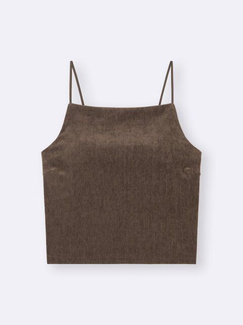 2025gu夏ベロアキャミソール
