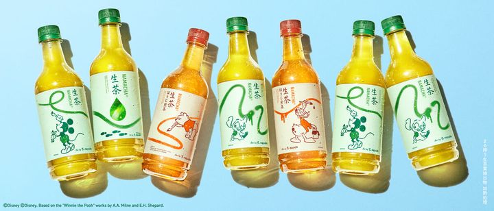 キリン 生茶「ディズニーデザインボトル」