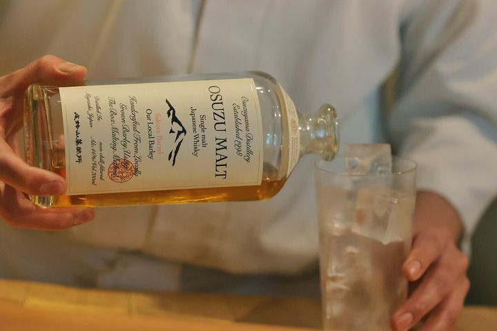 「尾鈴山蒸留所」のウイスキーを使ったハイボール