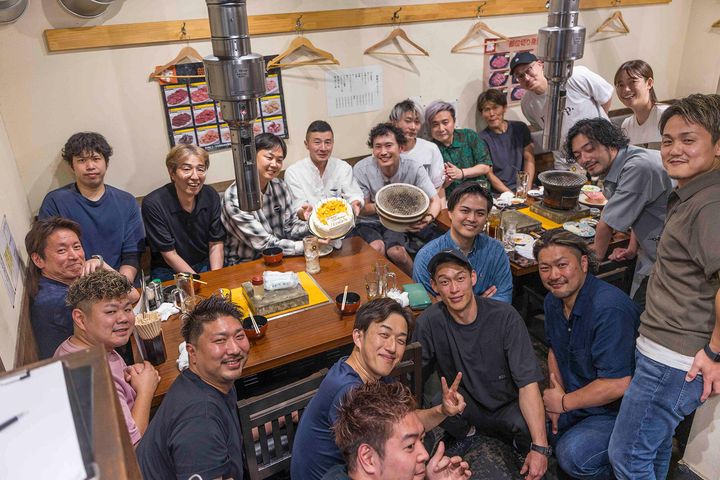 焼肉関係者勢揃い