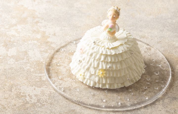 【プリンセスアイスケーキ】オーナメント付き（イメージ）