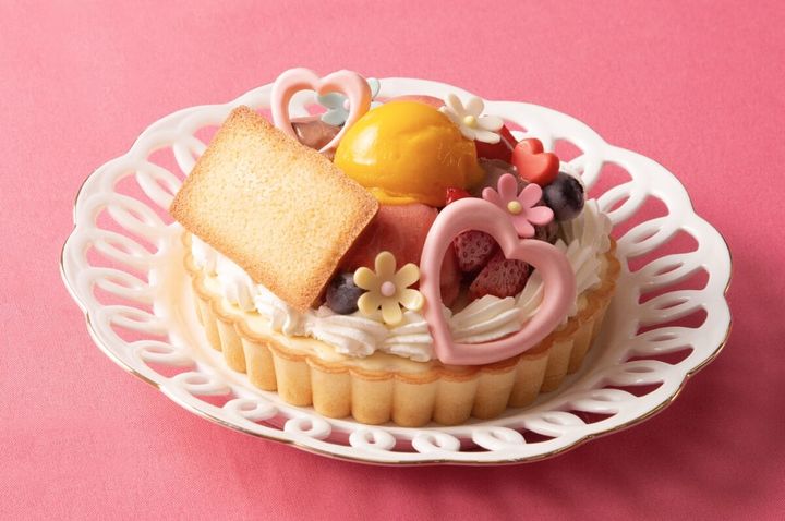 【タルトアイスケーキ】オーナメントトリプルハートver