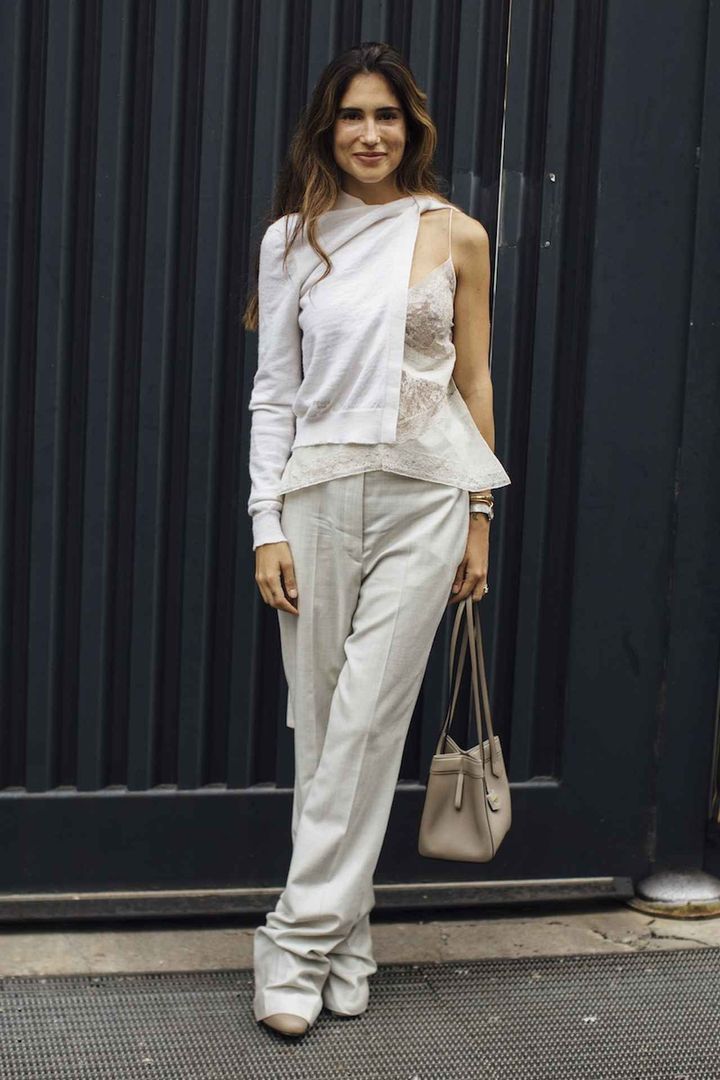 画像: ひとクセある着崩しが立体感に貢献