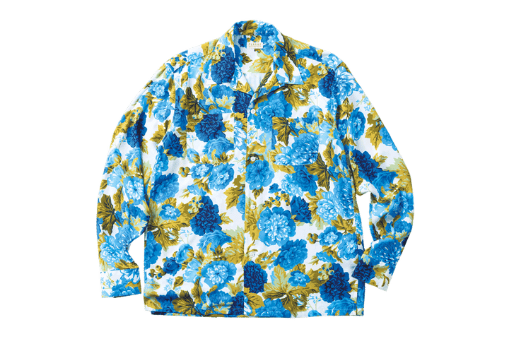 〈フルサック〉の開襟シャツ