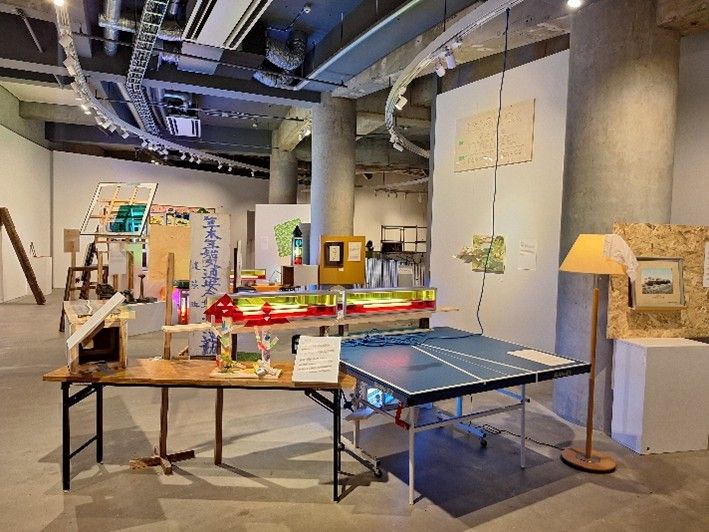 中崎さんの展示スペース