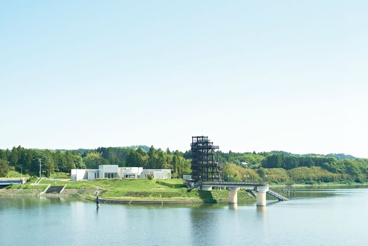 市原湖畔美術館外観