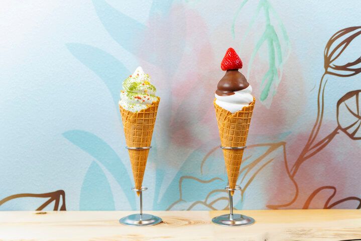 暑い季節のアイスブレイク♪散策のお供にぴったりな奈良公園内にあるエアソフトクリーム＆パフェの店「AIR ICE H」