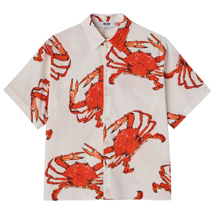 メンズのシャツ ¥64,900／MSGM