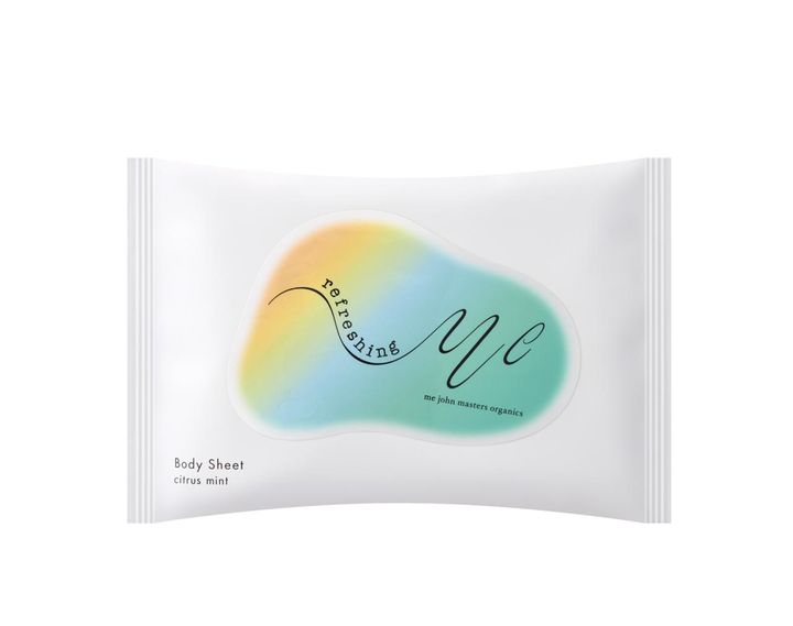 画像: ボディシート （シトラスミント）（数量限定発売）10枚入り ¥990（ジョンマスターオーガニック）