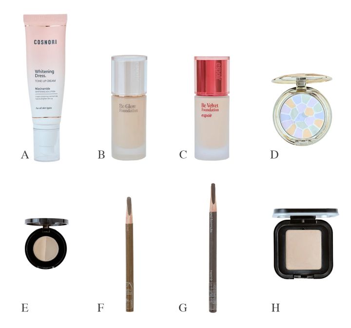 SAKURA風チョンスンメイク 使用アイテム