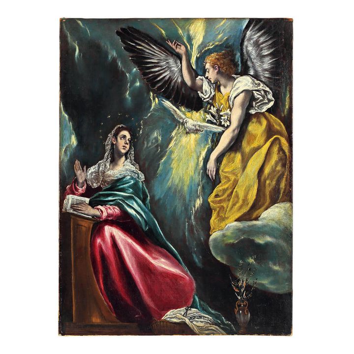 エル・グレコ《受胎告知》
