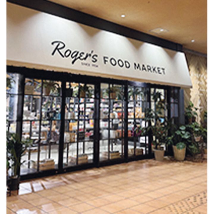 フードマーケットのエントランス