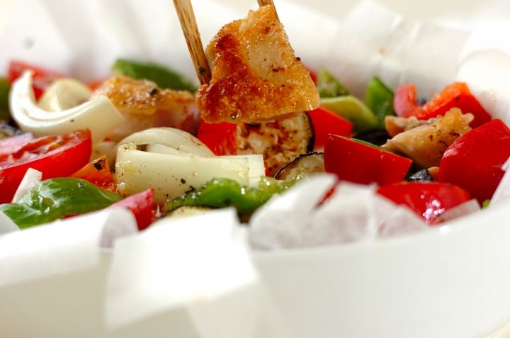 チキンと野菜のオーブン焼きハーブ風味の作り方4