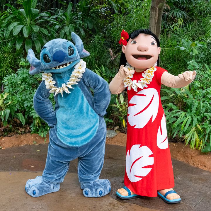 「スティッチ」キャラクターグリーティング体験