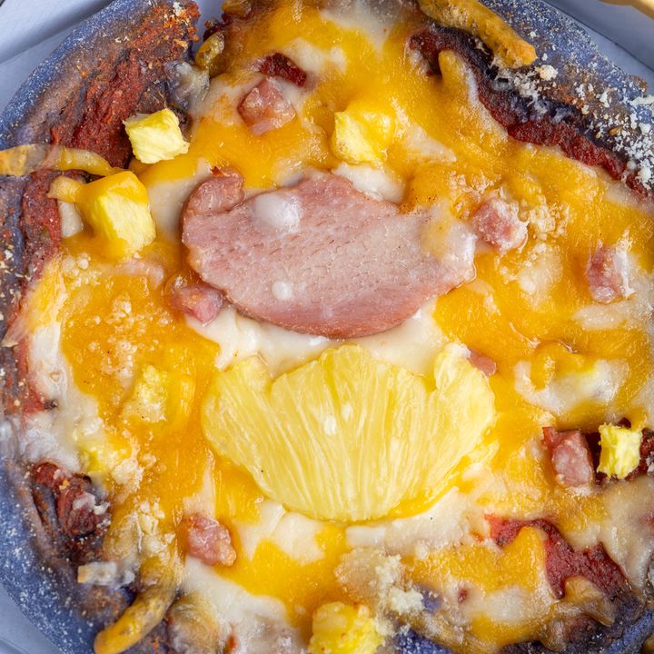 スティッチ・ハワイアンピザ2