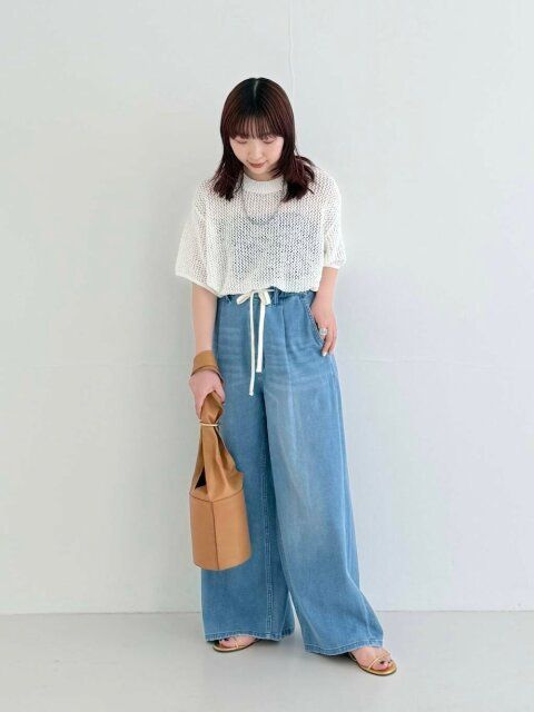 ワイドデニムコーデ2
