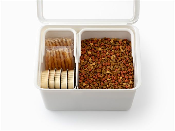 ペットのごはんの収納