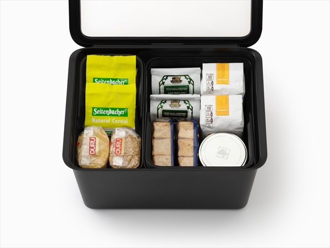 朝食セットの収納