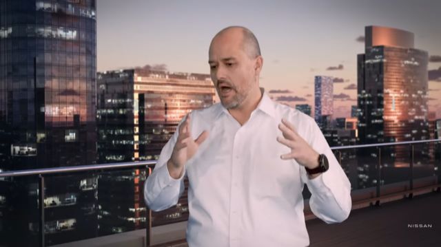 イヴァン・エスピノーサ社長（日産公式YouTubeから）