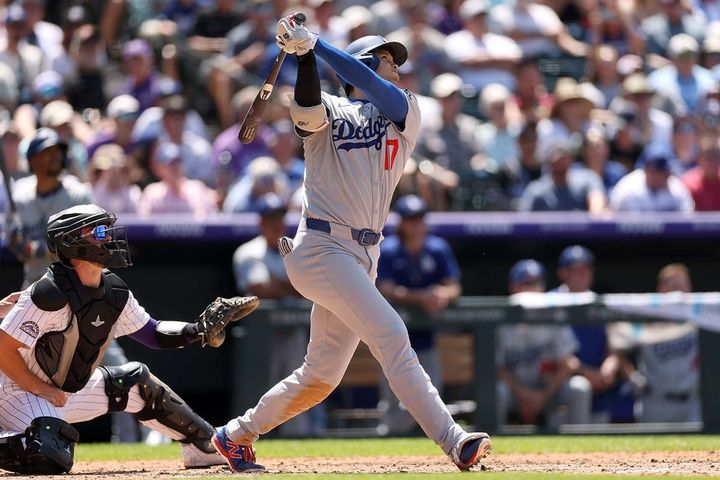 今季28号アーチを放ったドジャース・大谷翔平（C）Getty 
