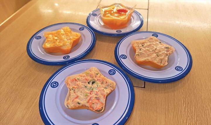 「くら寿司」の期間限定メニュー「流れるスター」シリーズのイメージ
