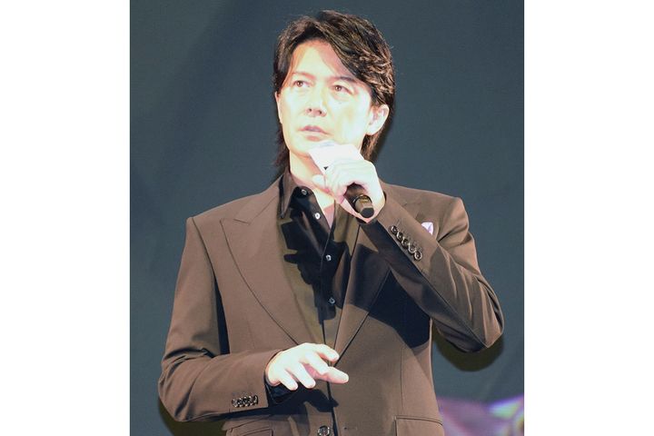 福山雅治さん（＝撮影：2023年11月13日、時事）