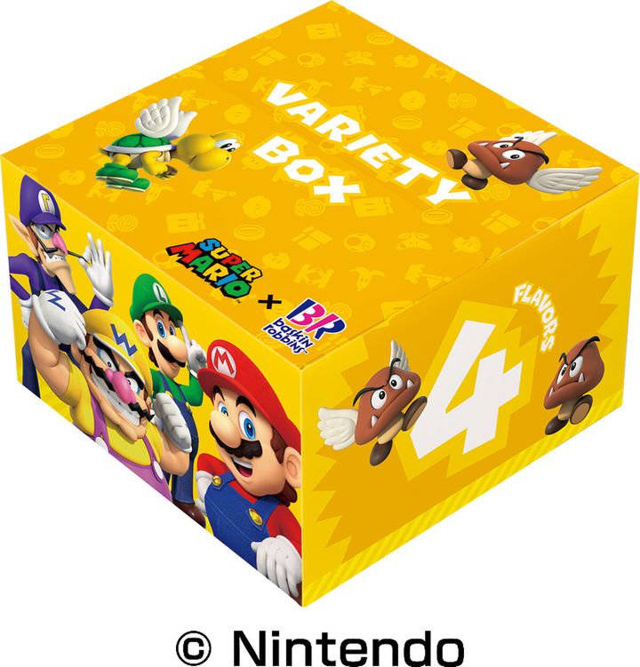 スーパーマリオ バラエティボックス 4コ