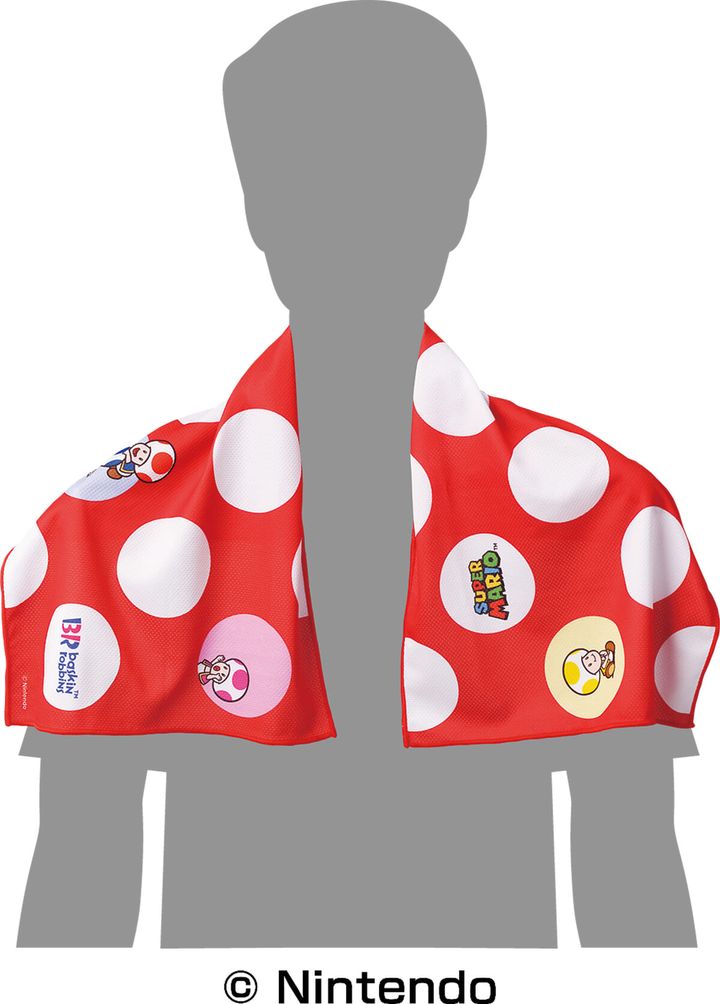 オリジナルクールタオル サイズ感