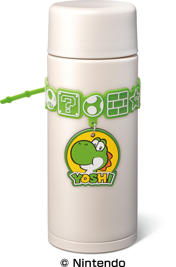 オリジナルのヨッシーのラバーカップマーカー 使用イメージ