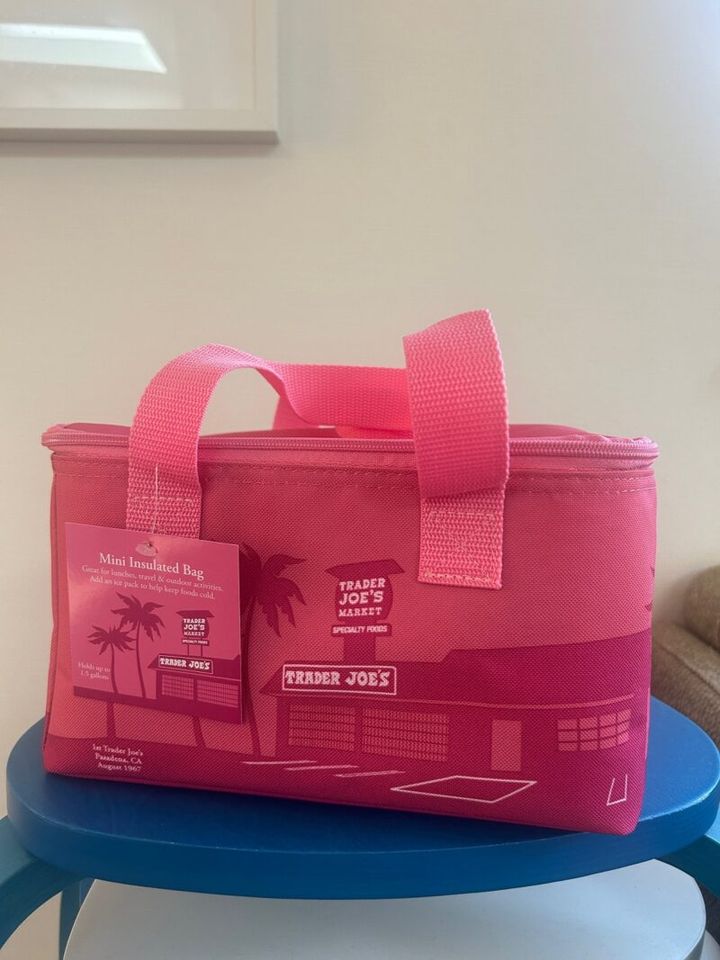 トレジョーの限定ミニ保冷バッグはピンクが可愛い！3ドル99セントという値段に安心。