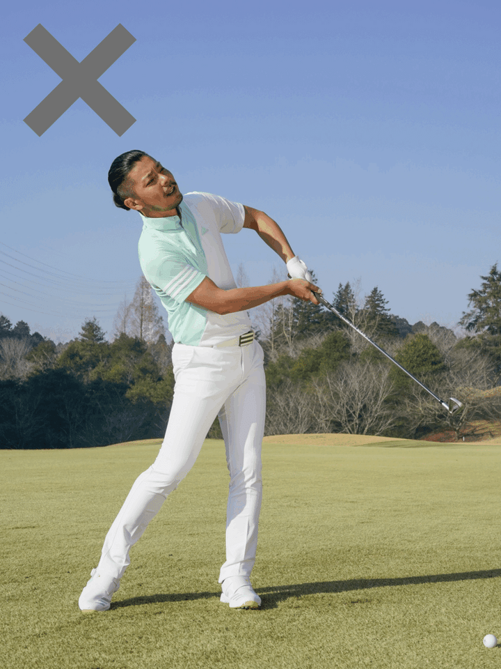 アイアンでボールを高く上げるコツは？ハイドローを打つコツを解説