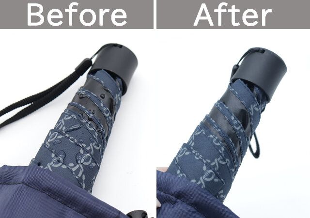 ダイソーの傘の収納袋は吸水力抜群