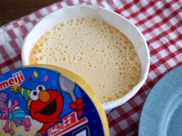 バニラアイスプリン