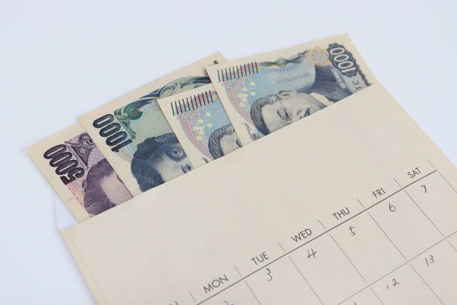 封筒角型6号12Pフリースケジュール 使用例