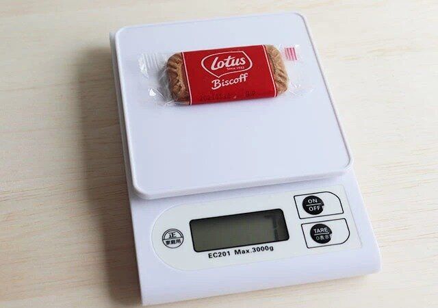 ダイソーのデジタルキッチンスケール2