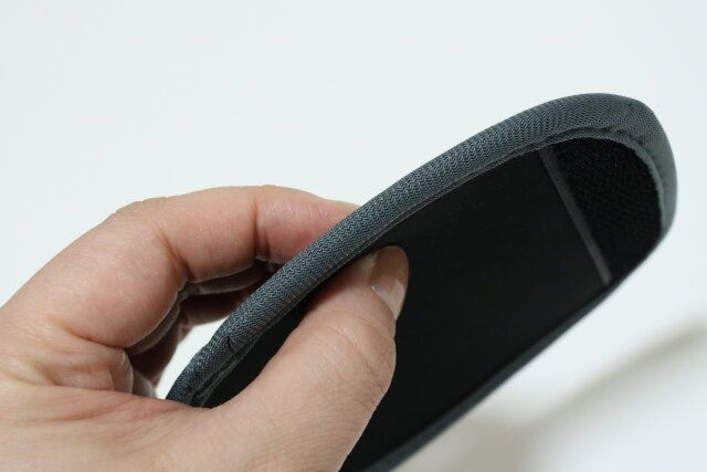 ダイソー スーツケースハンドルカバー（文字） 厚み