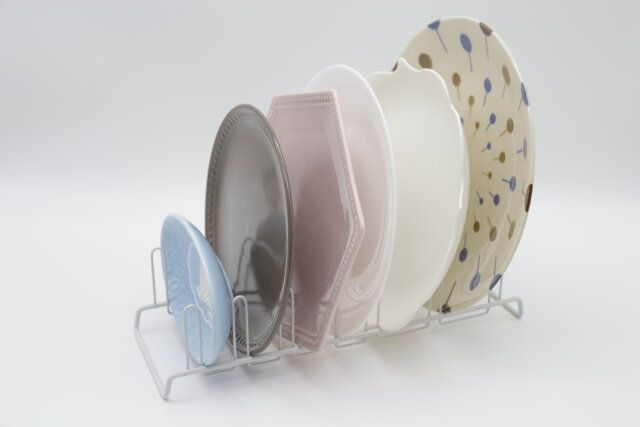 ダイソー ディッシュスタンド（6枚収納） 使用例