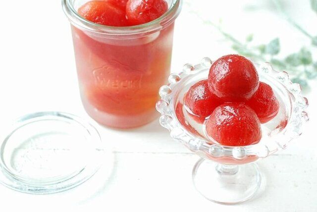 ミニトマトのコンポ―ト